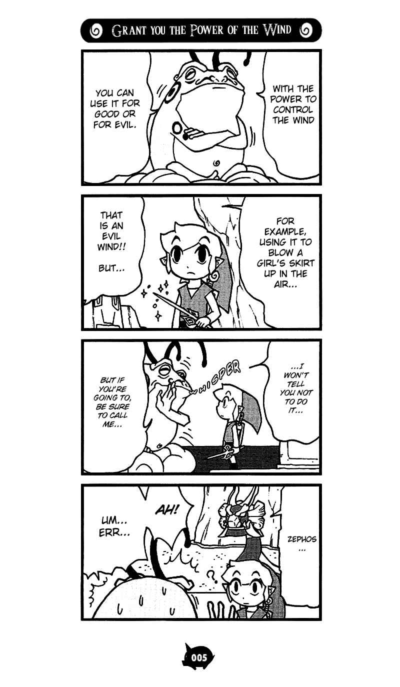 Page 5 Chapter 4 The Legend of Zelda Wind Waker - A 4Koma Record of Links Voyage