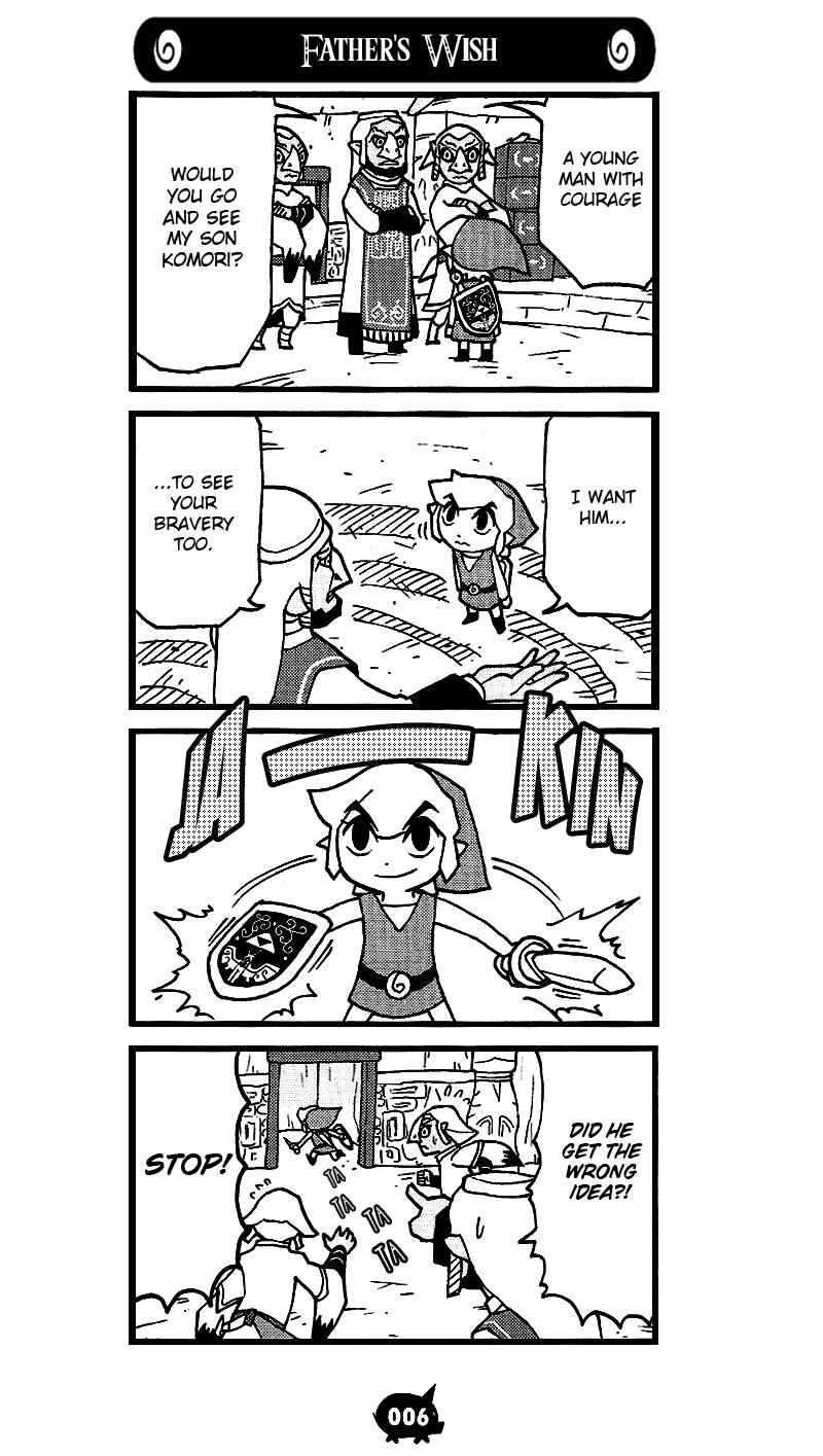 Page 6 Chapter 4 The Legend of Zelda Wind Waker - A 4Koma Record of Links Voyage