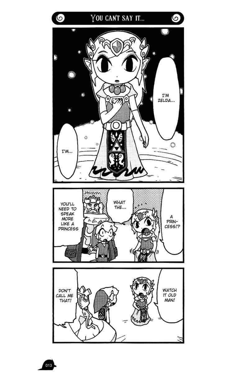 Page 13 Chapter 8 The Legend of Zelda Wind Waker - A 4Koma Record of Links Voyage