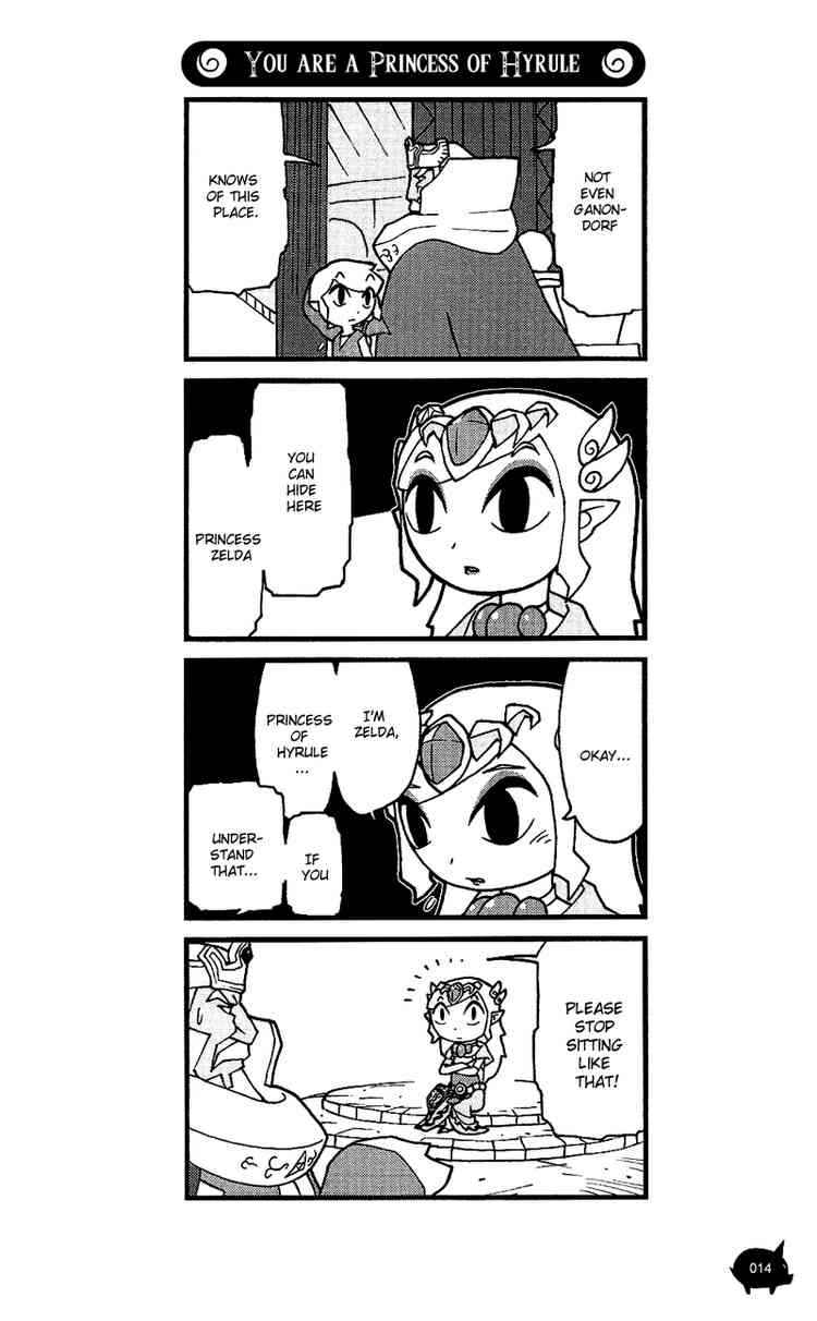 Page 14 Chapter 8 The Legend of Zelda Wind Waker - A 4Koma Record of Links Voyage