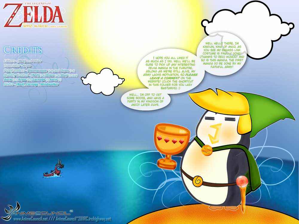 Page 17 Chapter 8 The Legend of Zelda Wind Waker - A 4Koma Record of Links Voyage