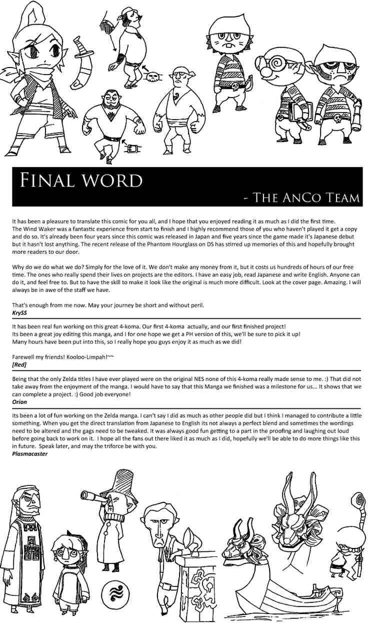 Page 18 Chapter 8 The Legend of Zelda Wind Waker - A 4Koma Record of Links Voyage