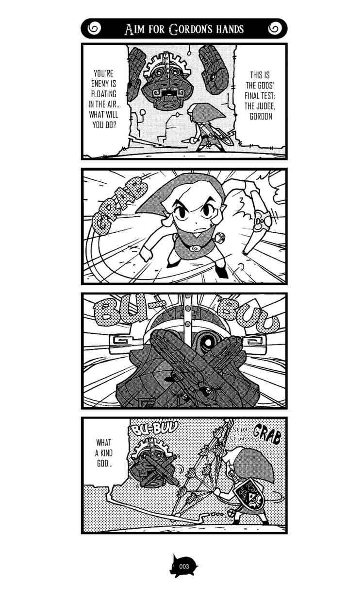 Page 3 Chapter 8 The Legend of Zelda Wind Waker - A 4Koma Record of Links Voyage
