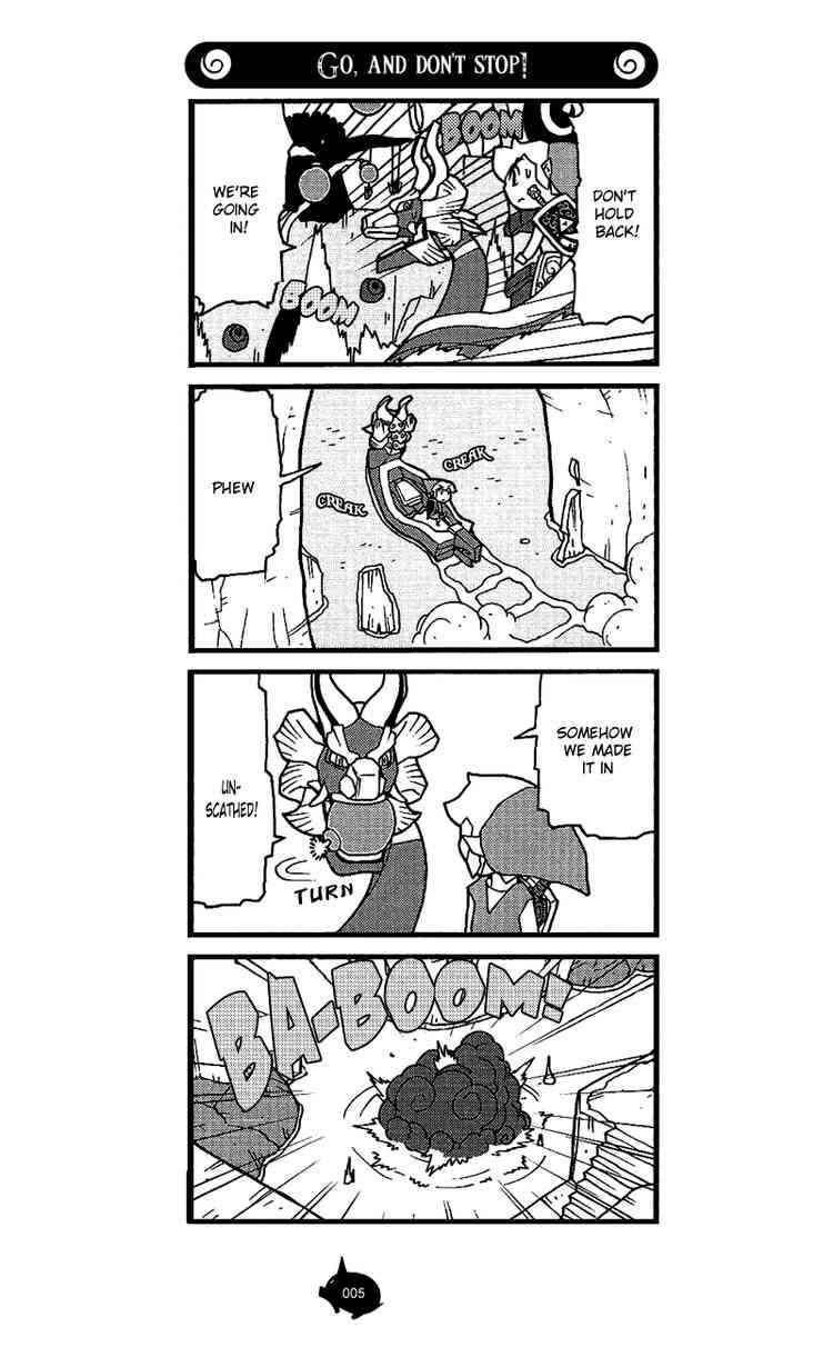 Page 5 Chapter 8 The Legend of Zelda Wind Waker - A 4Koma Record of Links Voyage