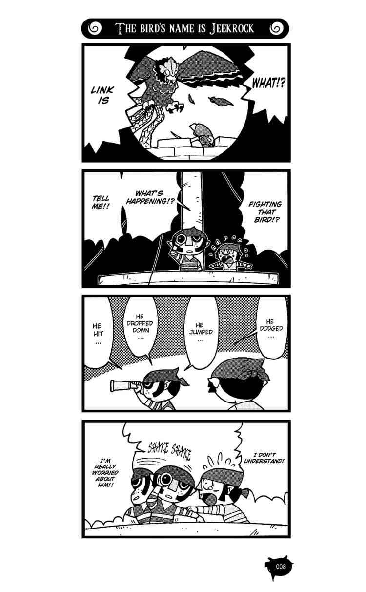 Page 8 Chapter 8 The Legend of Zelda Wind Waker - A 4Koma Record of Links Voyage