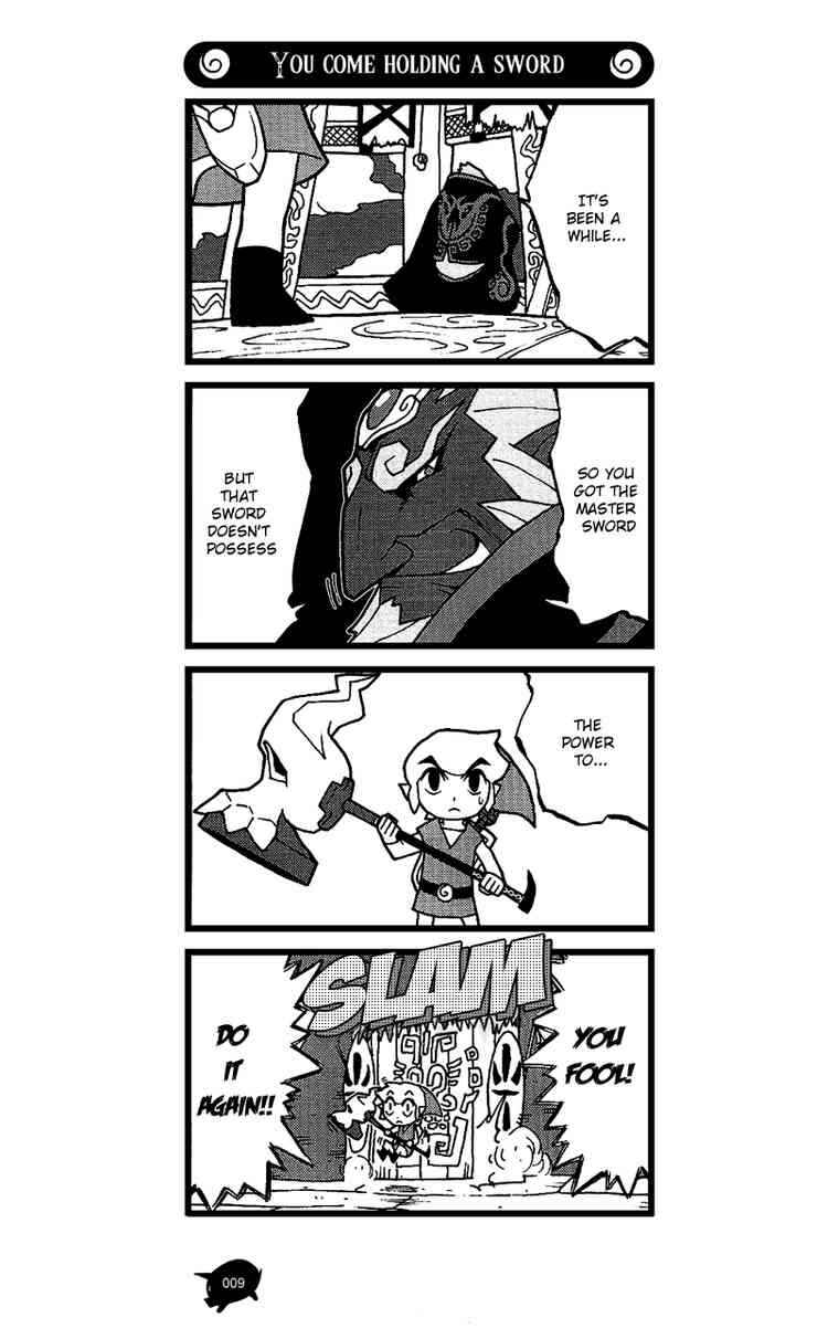 Page 9 Chapter 8 The Legend of Zelda Wind Waker - A 4Koma Record of Links Voyage