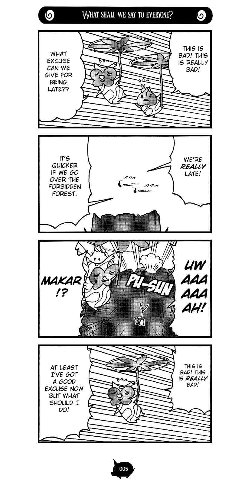 Page 5 Chapter 5 The Legend of Zelda Wind Waker - A 4Koma Record of Links Voyage