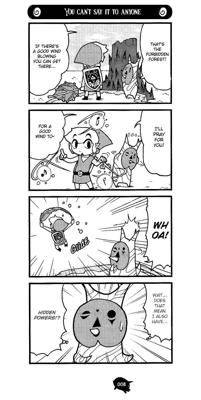 Page 8 Chapter 5 The Legend of Zelda Wind Waker - A 4Koma Record of Links Voyage