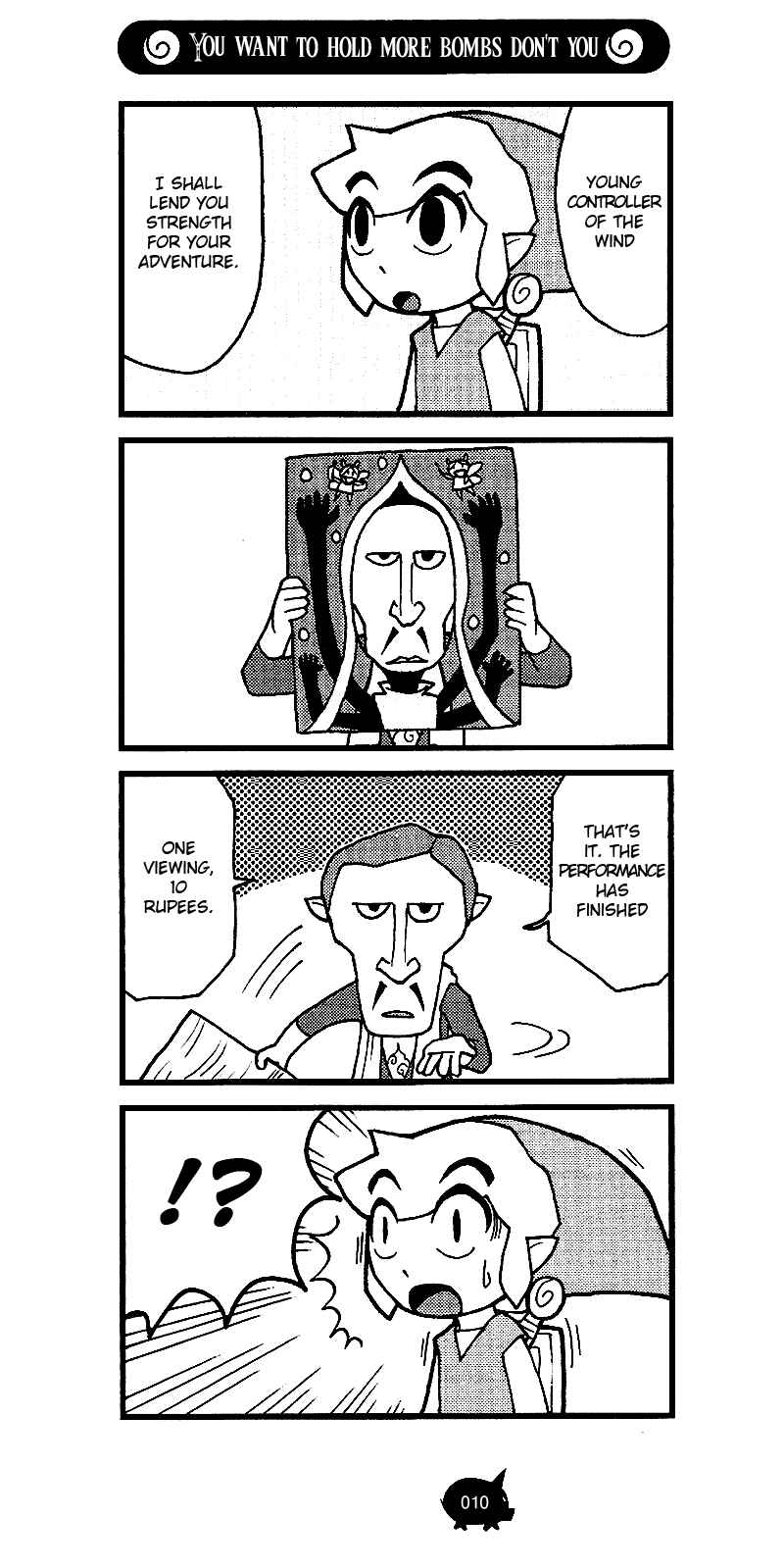 Page 10 Chapter 6 The Legend of Zelda Wind Waker - A 4Koma Record of Links Voyage
