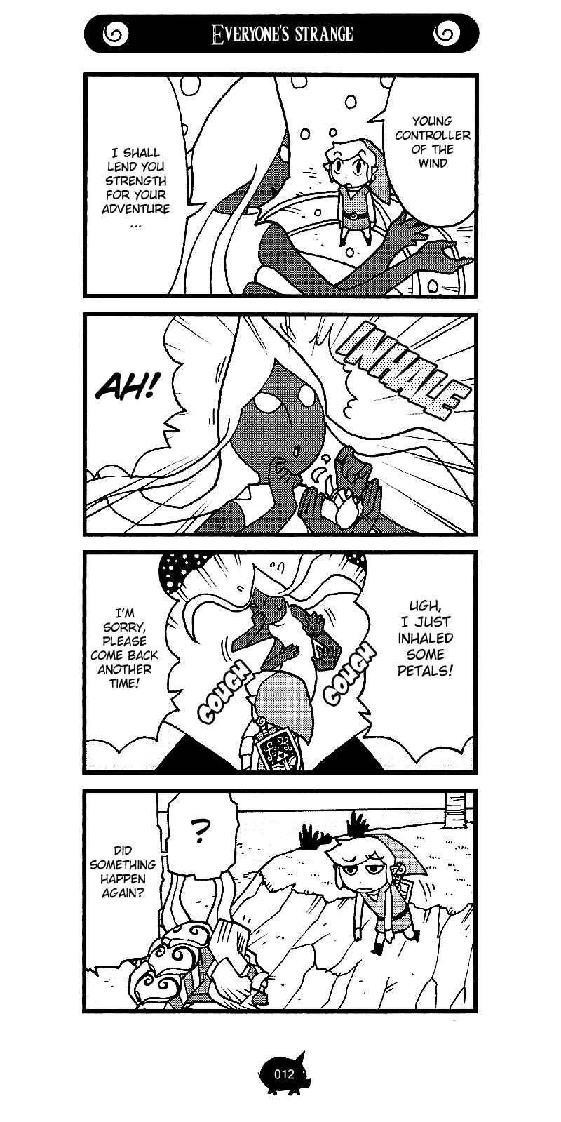 Page 12 Chapter 6 The Legend of Zelda Wind Waker - A 4Koma Record of Links Voyage