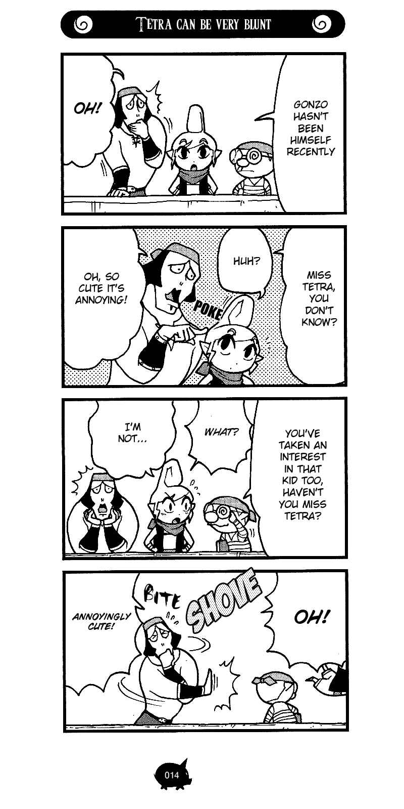 Page 14 Chapter 6 The Legend of Zelda Wind Waker - A 4Koma Record of Links Voyage