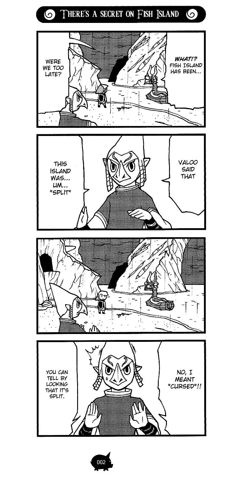 Page 2 Chapter 6 The Legend of Zelda Wind Waker - A 4Koma Record of Links Voyage