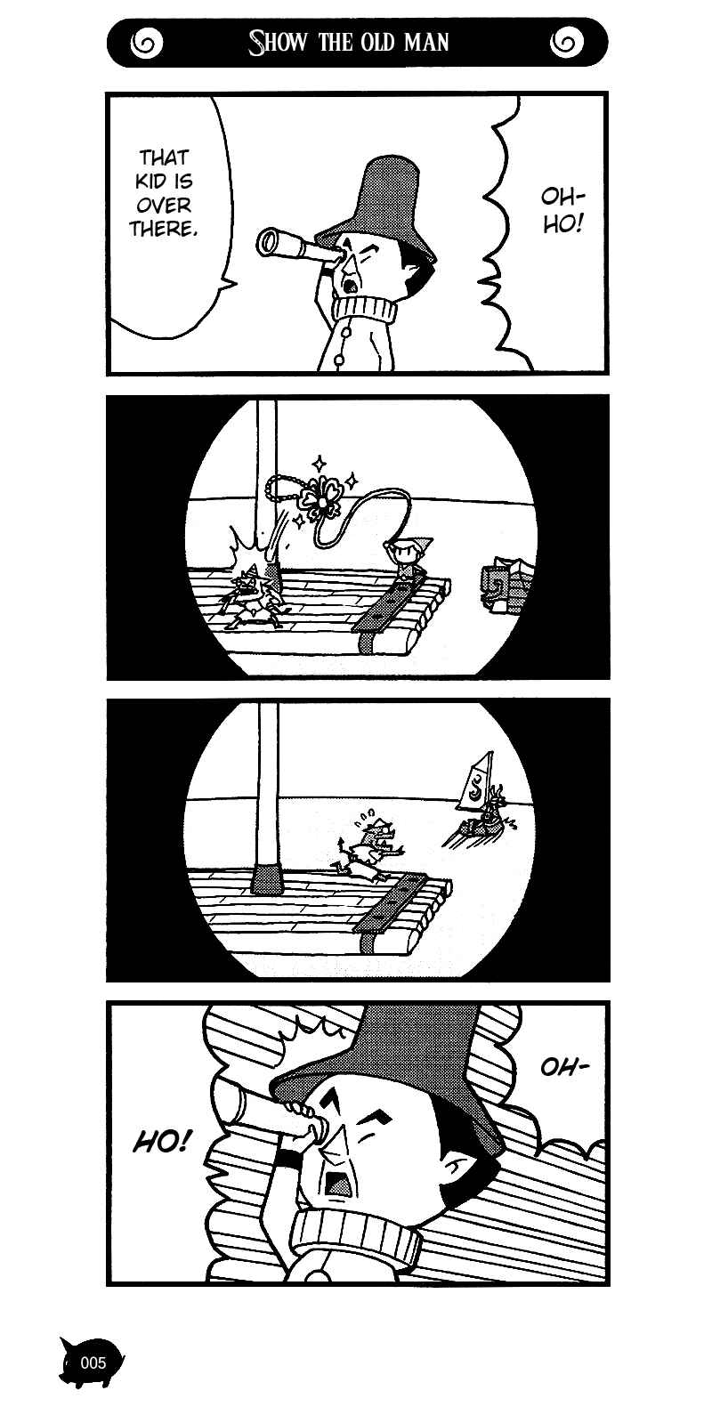 Page 5 Chapter 6 The Legend of Zelda Wind Waker - A 4Koma Record of Links Voyage