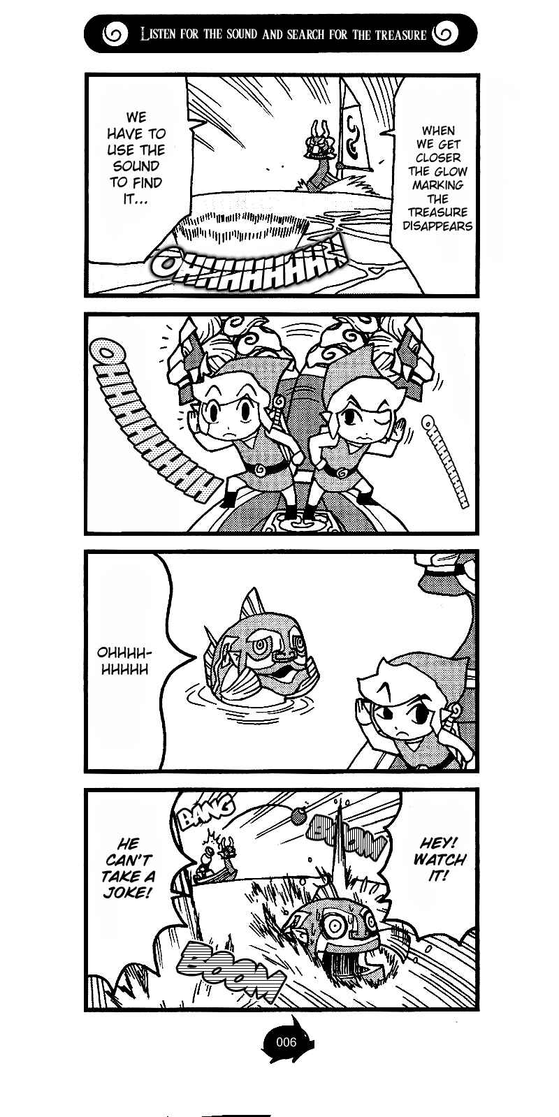 Page 6 Chapter 6 The Legend of Zelda Wind Waker - A 4Koma Record of Links Voyage