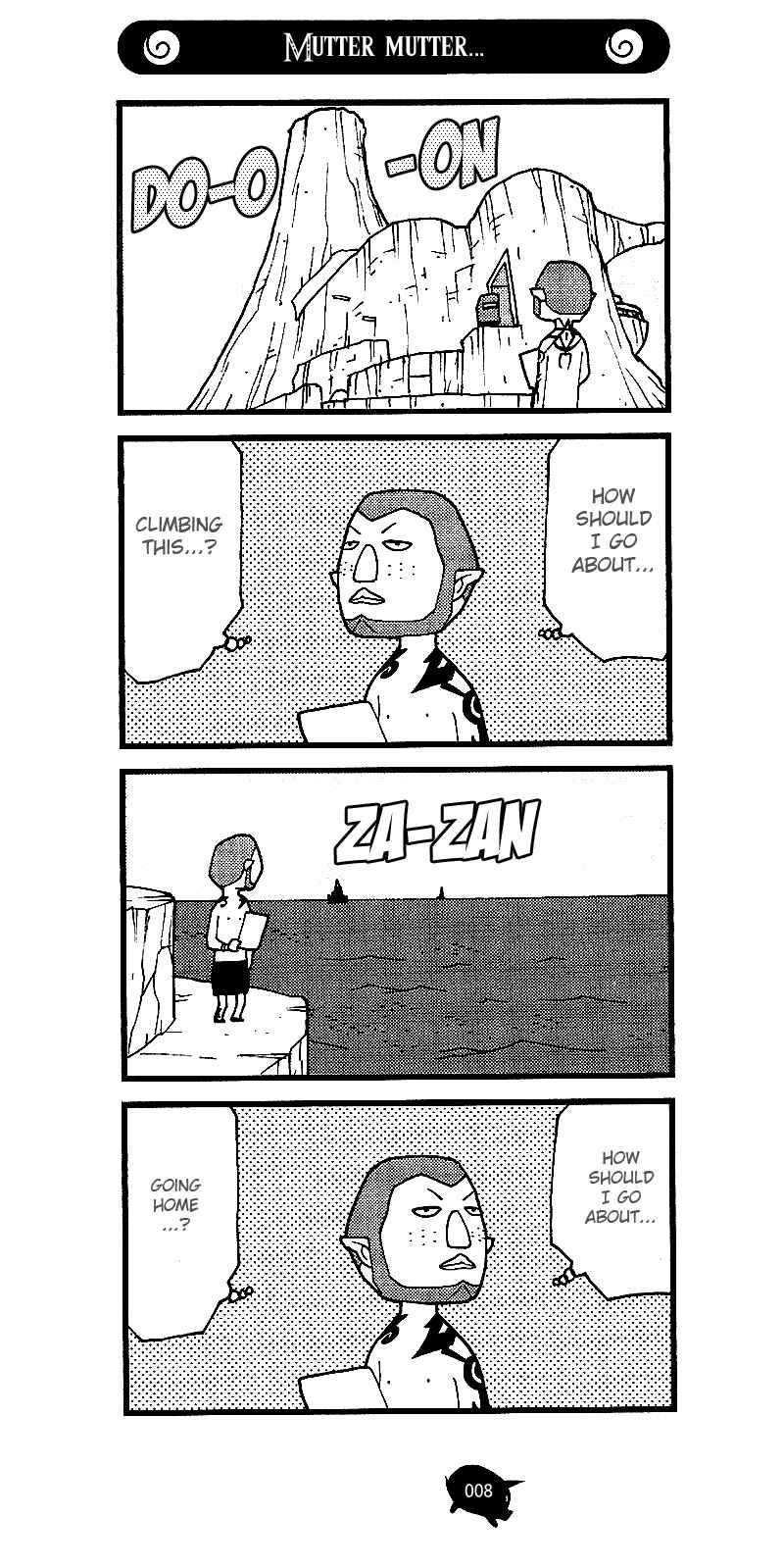 Page 8 Chapter 6 The Legend of Zelda Wind Waker - A 4Koma Record of Links Voyage