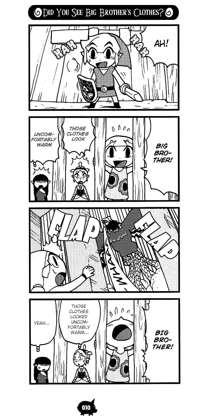 Page 10 Chapter 2 The Legend of Zelda Wind Waker - A 4Koma Record of Links Voyage