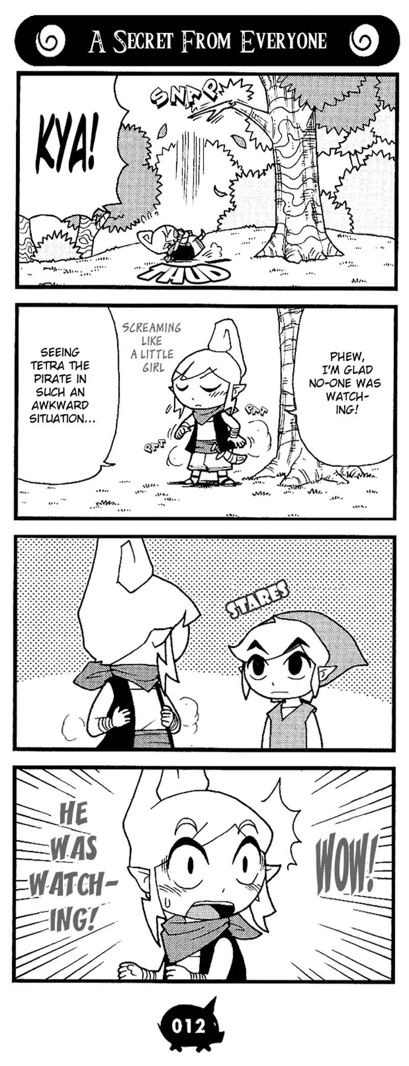 Page 13 Chapter 2 The Legend of Zelda Wind Waker - A 4Koma Record of Links Voyage