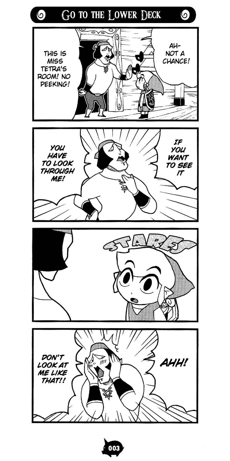 Page 3 Chapter 2 The Legend of Zelda Wind Waker - A 4Koma Record of Links Voyage
