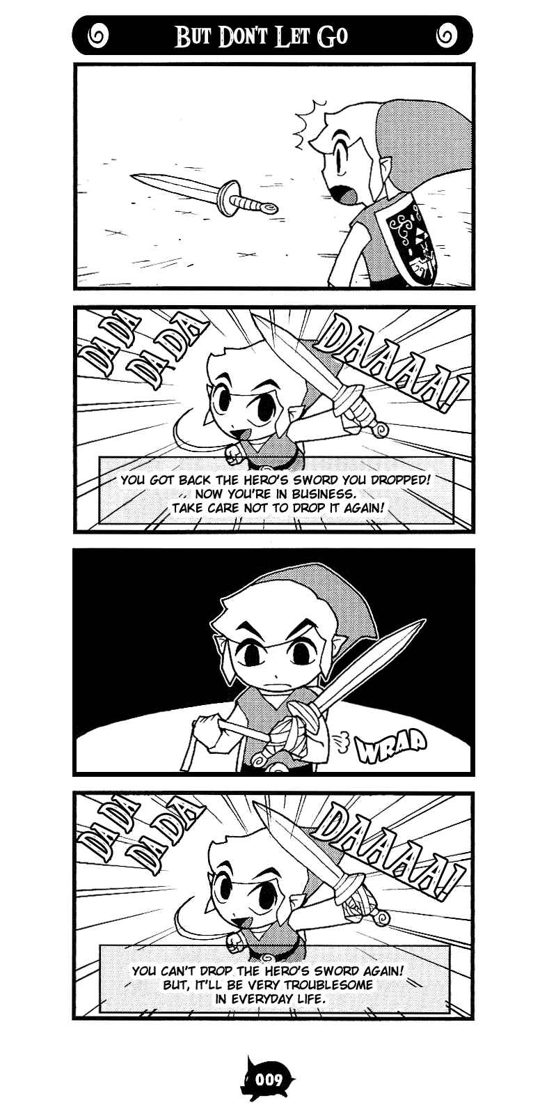 Page 9 Chapter 2 The Legend of Zelda Wind Waker - A 4Koma Record of Links Voyage