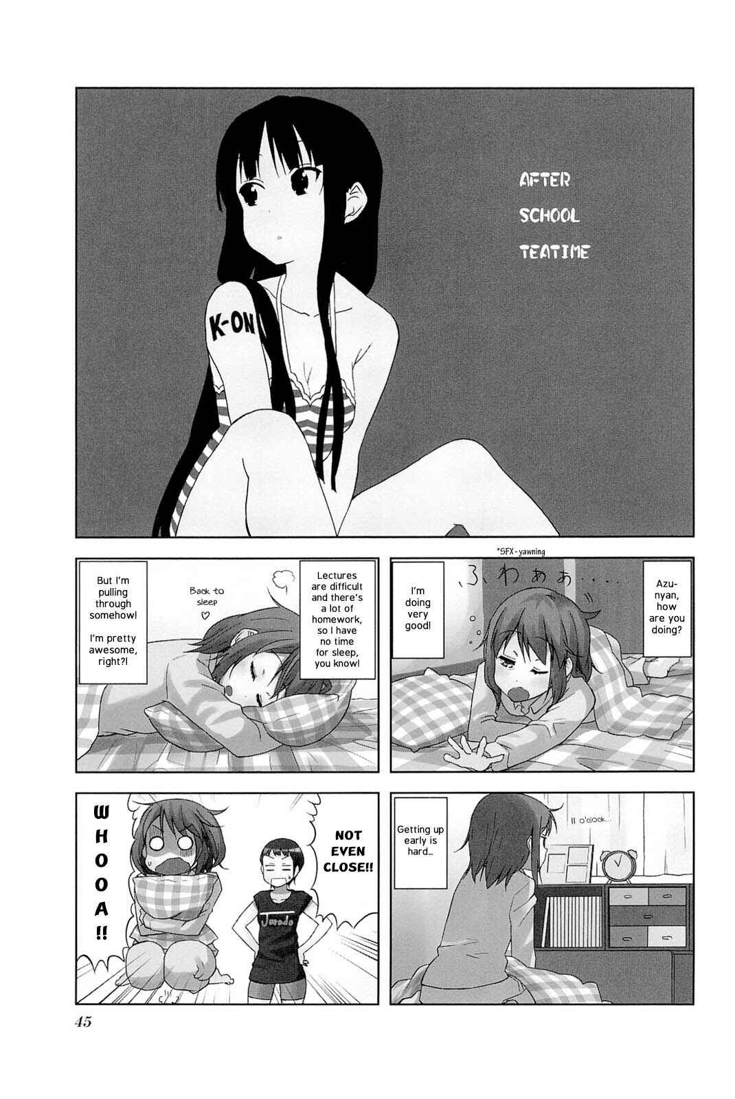 Page 1 Chapter 6 K-ON! College