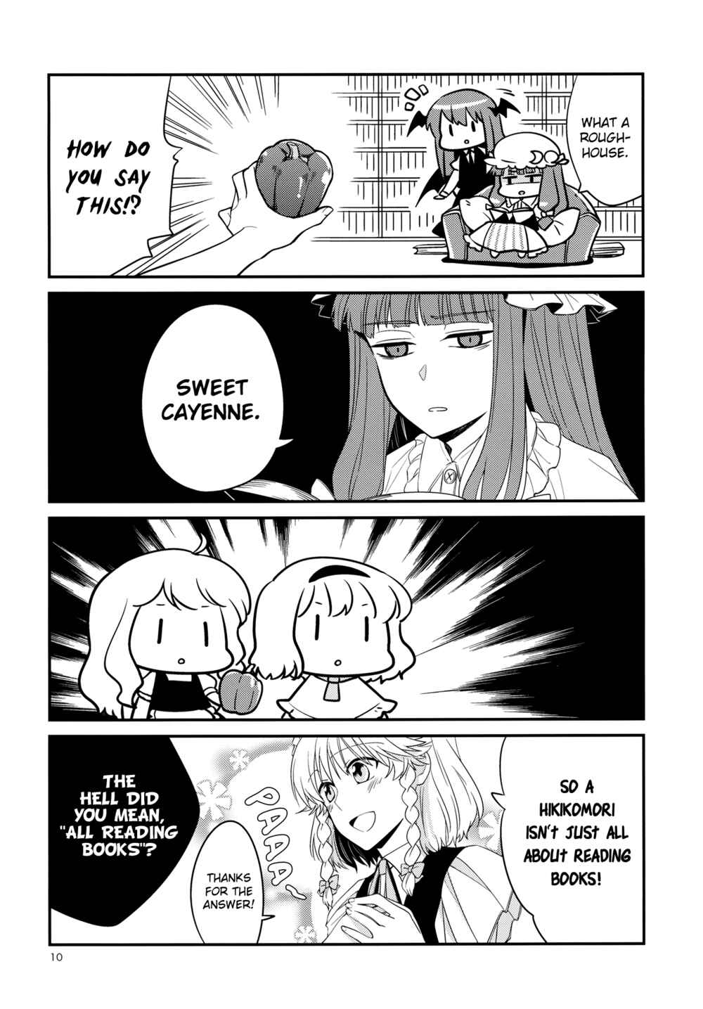 Page 10 Chapter Unknown_8a9a Touhou - Another Peaceful Day at the Scarlet Devil Mansion (Doujinshi)
