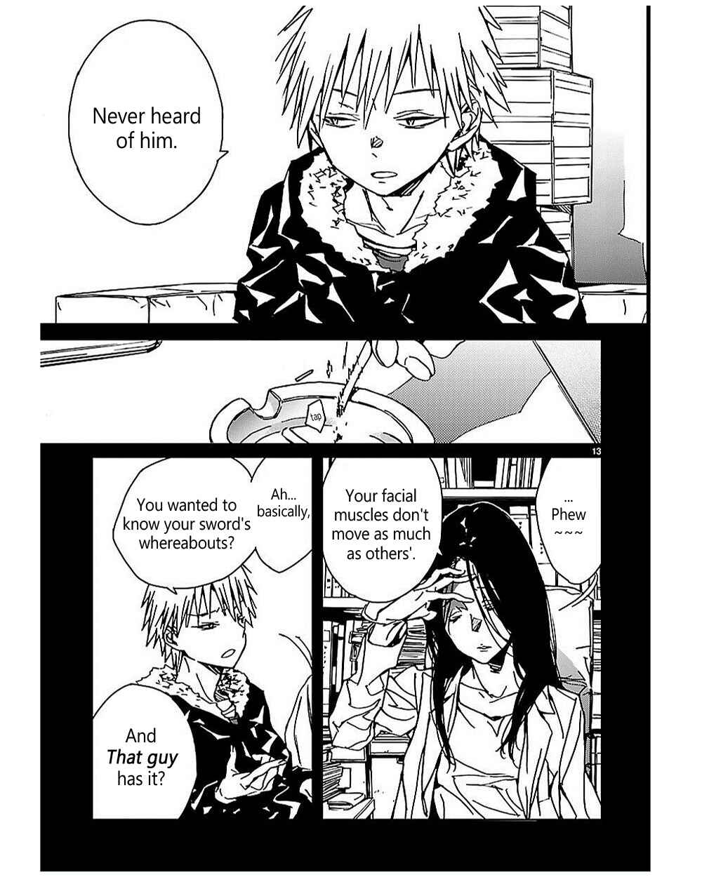 Page 13 Chapter 12 Abnormal-kei Joshi