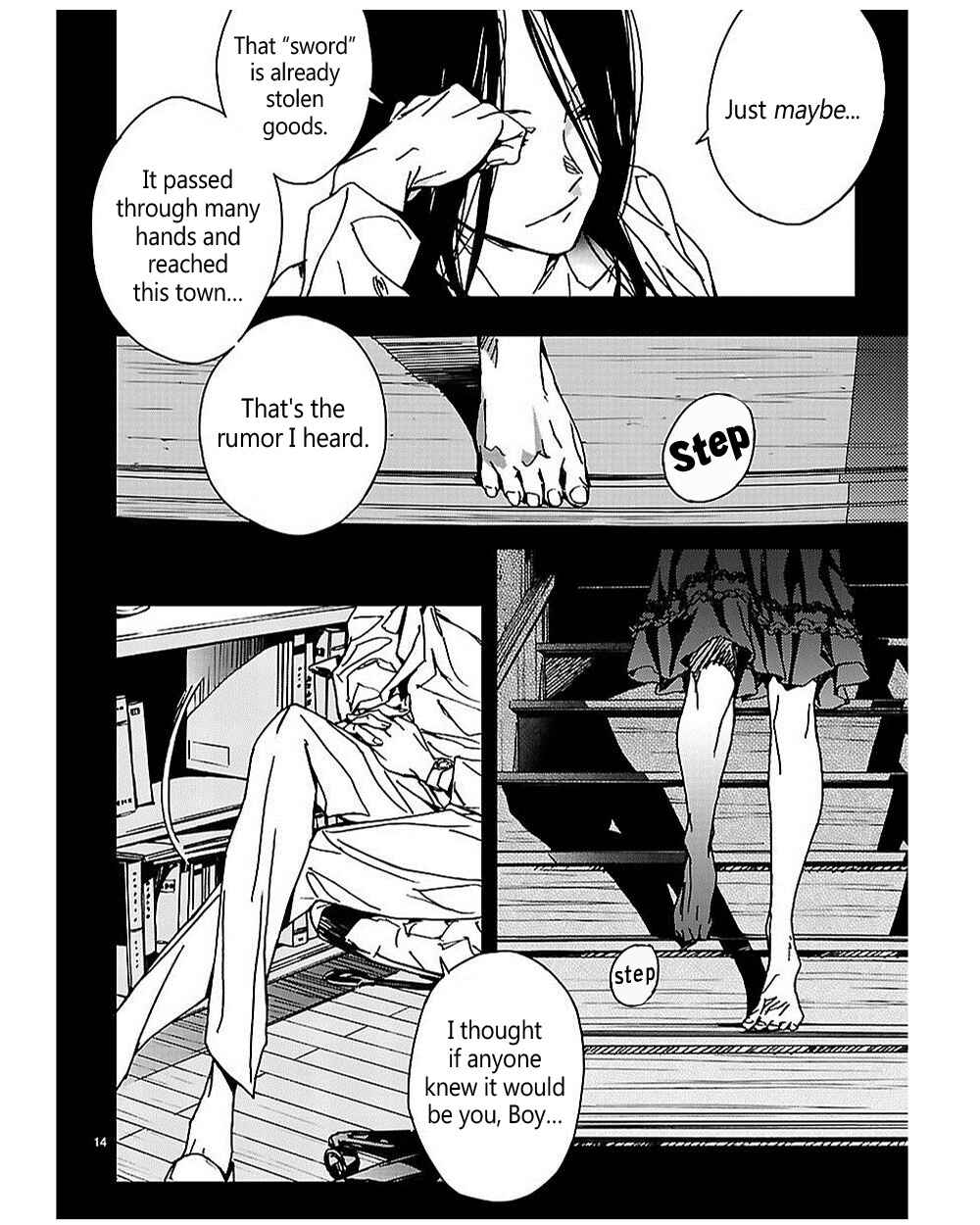 Page 14 Chapter 12 Abnormal-kei Joshi