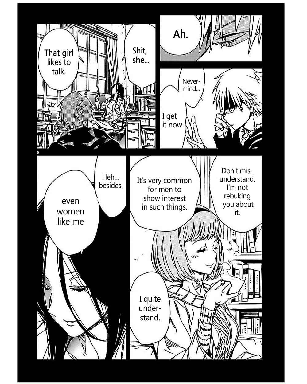 Page 8 Chapter 12 Abnormal-kei Joshi