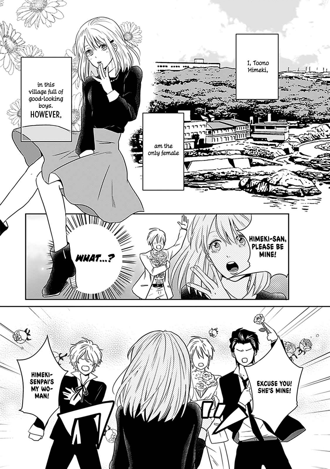 Page 2 Chapter 3 Renai Flag Zero Joshi no Meisou
