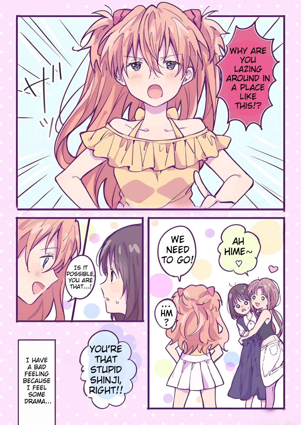 Page 4 Chapter 11 Ikari Shinji no Himegoto.