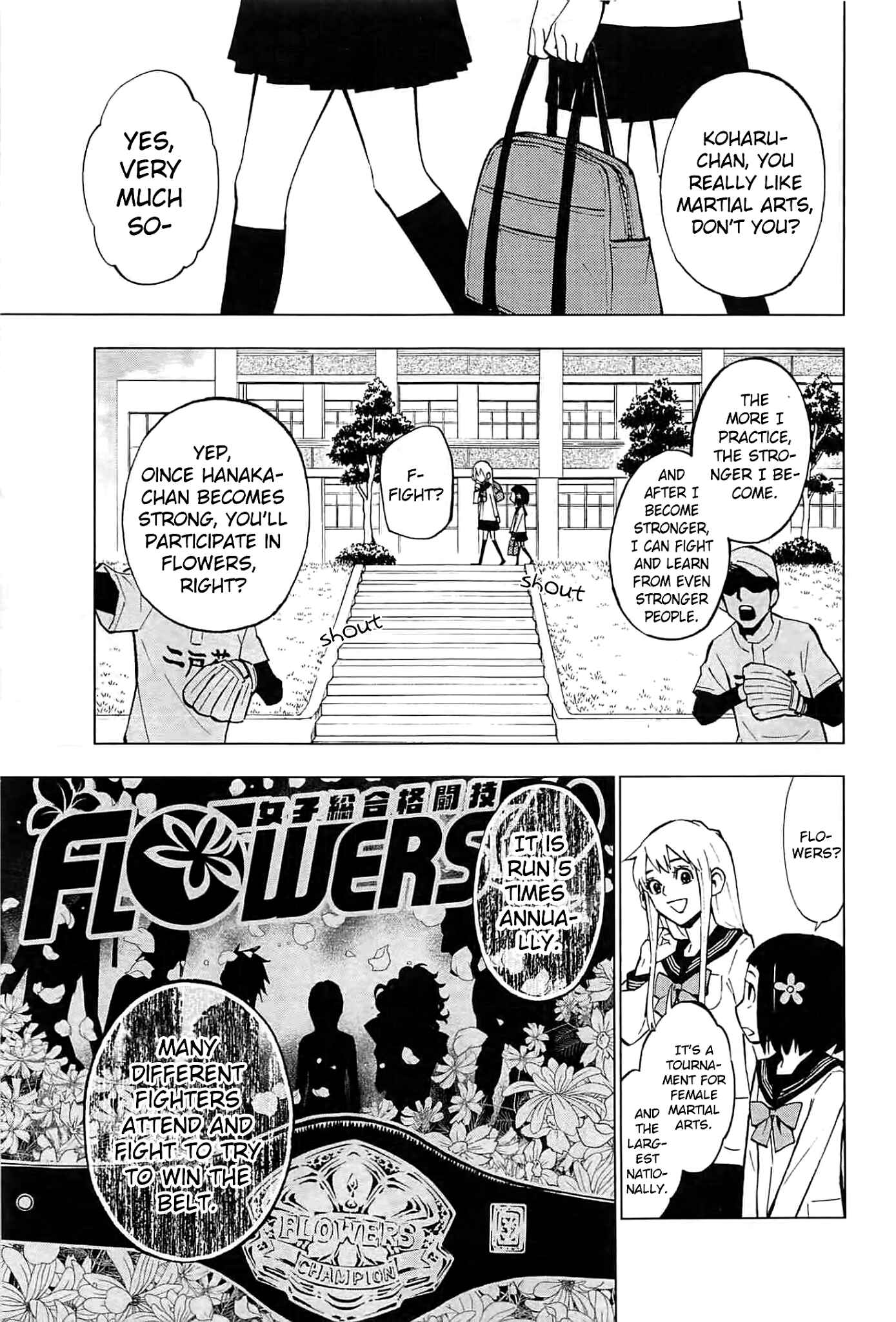 Page 10 Chapter 2 Hanakaku - The Last Girl Standing