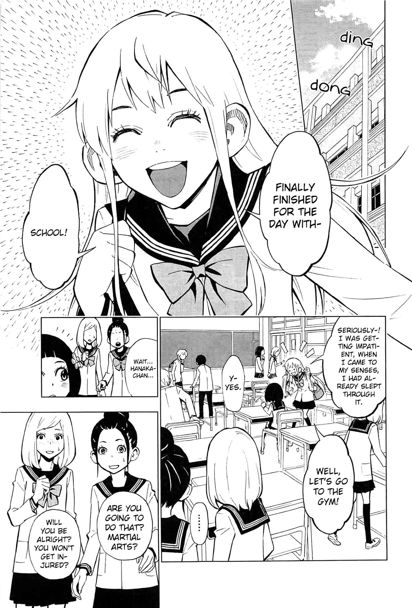 Page 6 Chapter 2 Hanakaku - The Last Girl Standing