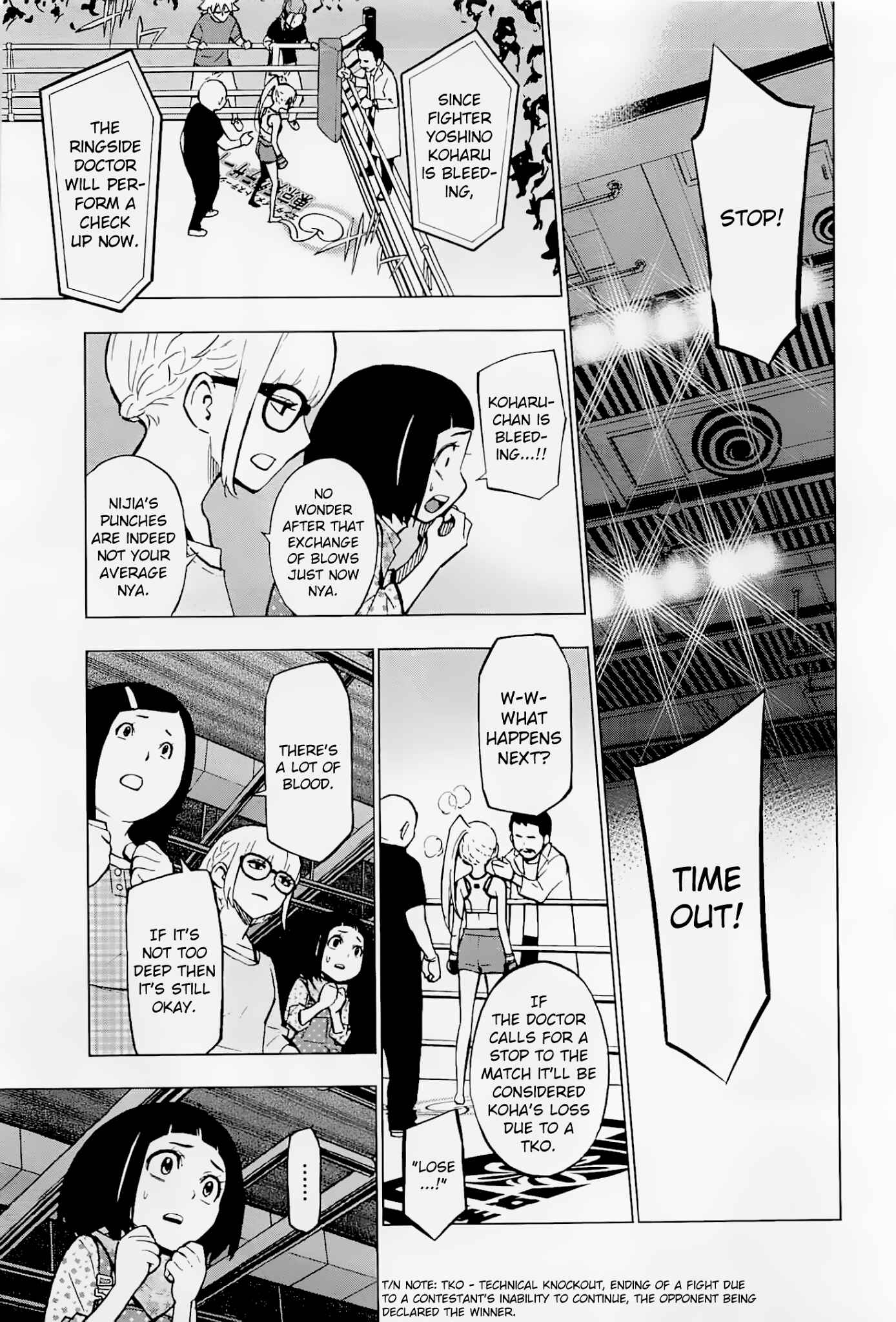 Page 11 Chapter 4 Hanakaku - The Last Girl Standing