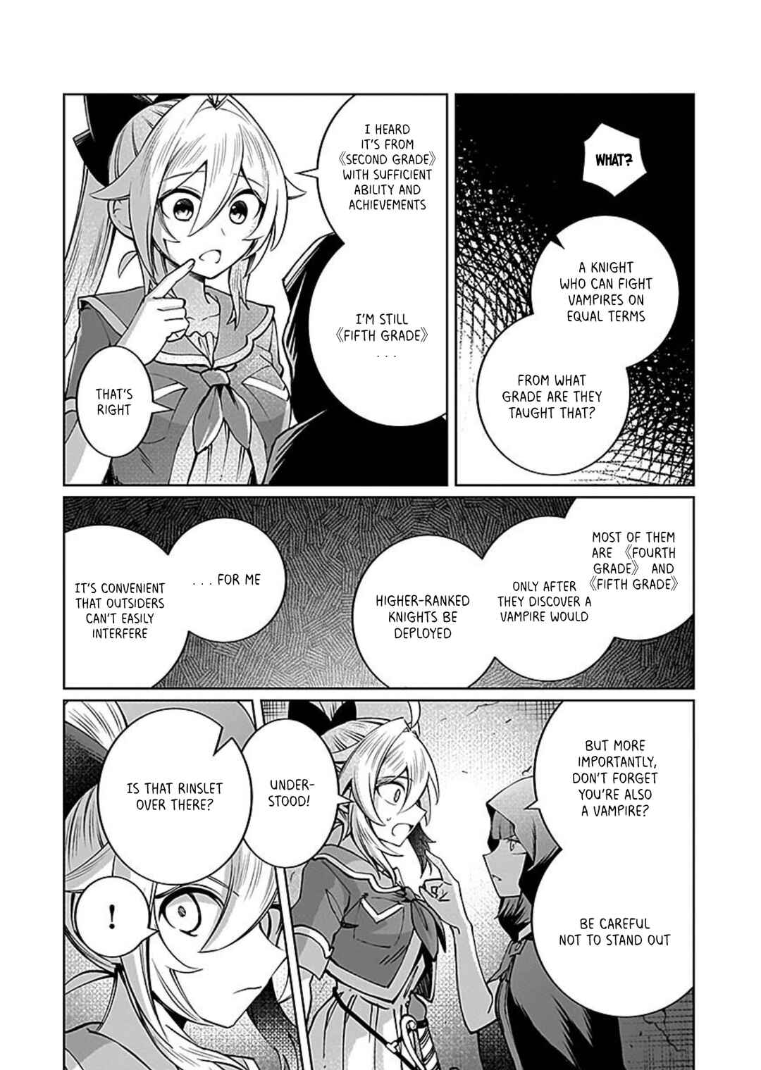 Page 8 Chapter 7 Eiyuu ni Akogareta Shoujo wa Kyuuketsuki ni Ochitemo Eiyuu wo Mezasu