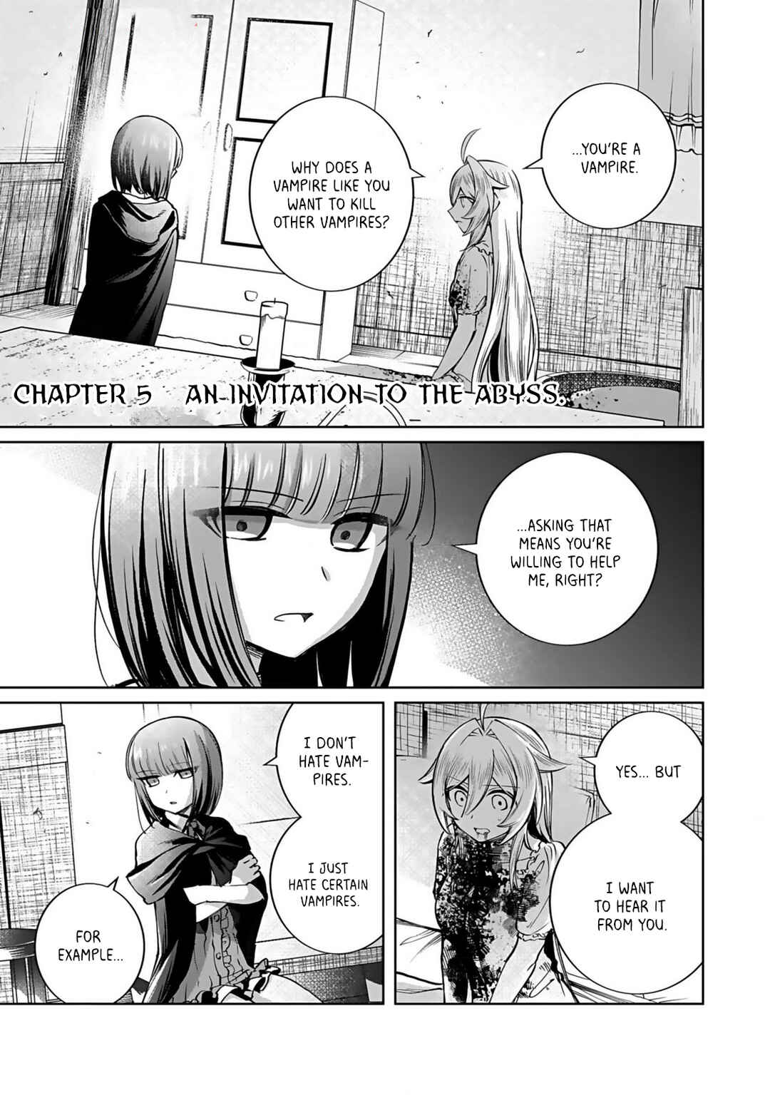 Page 1 Chapter 5 Eiyuu ni Akogareta Shoujo wa Kyuuketsuki ni Ochitemo Eiyuu wo Mezasu