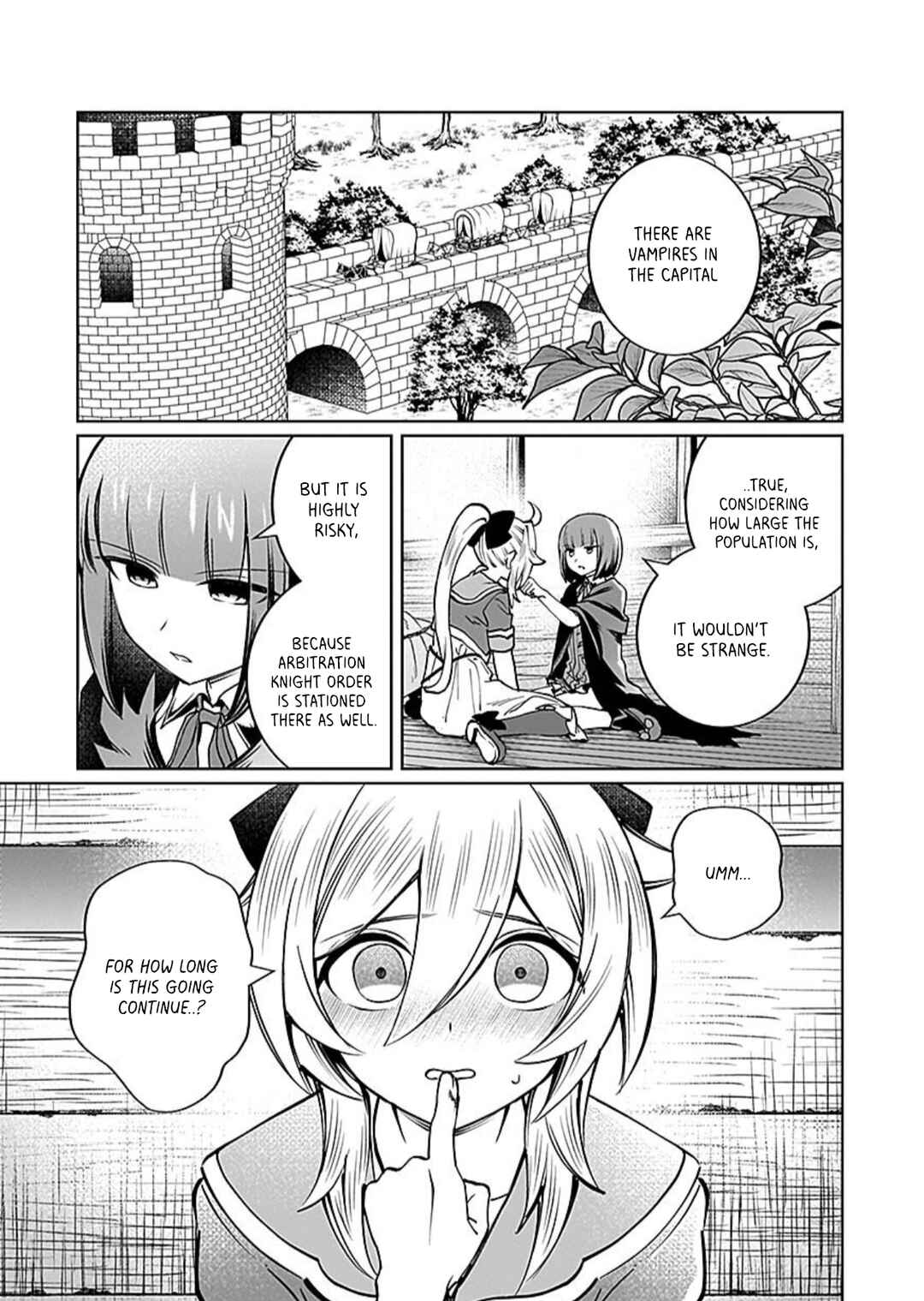 Page 12 Chapter 9 Eiyuu ni Akogareta Shoujo wa Kyuuketsuki ni Ochitemo Eiyuu wo Mezasu