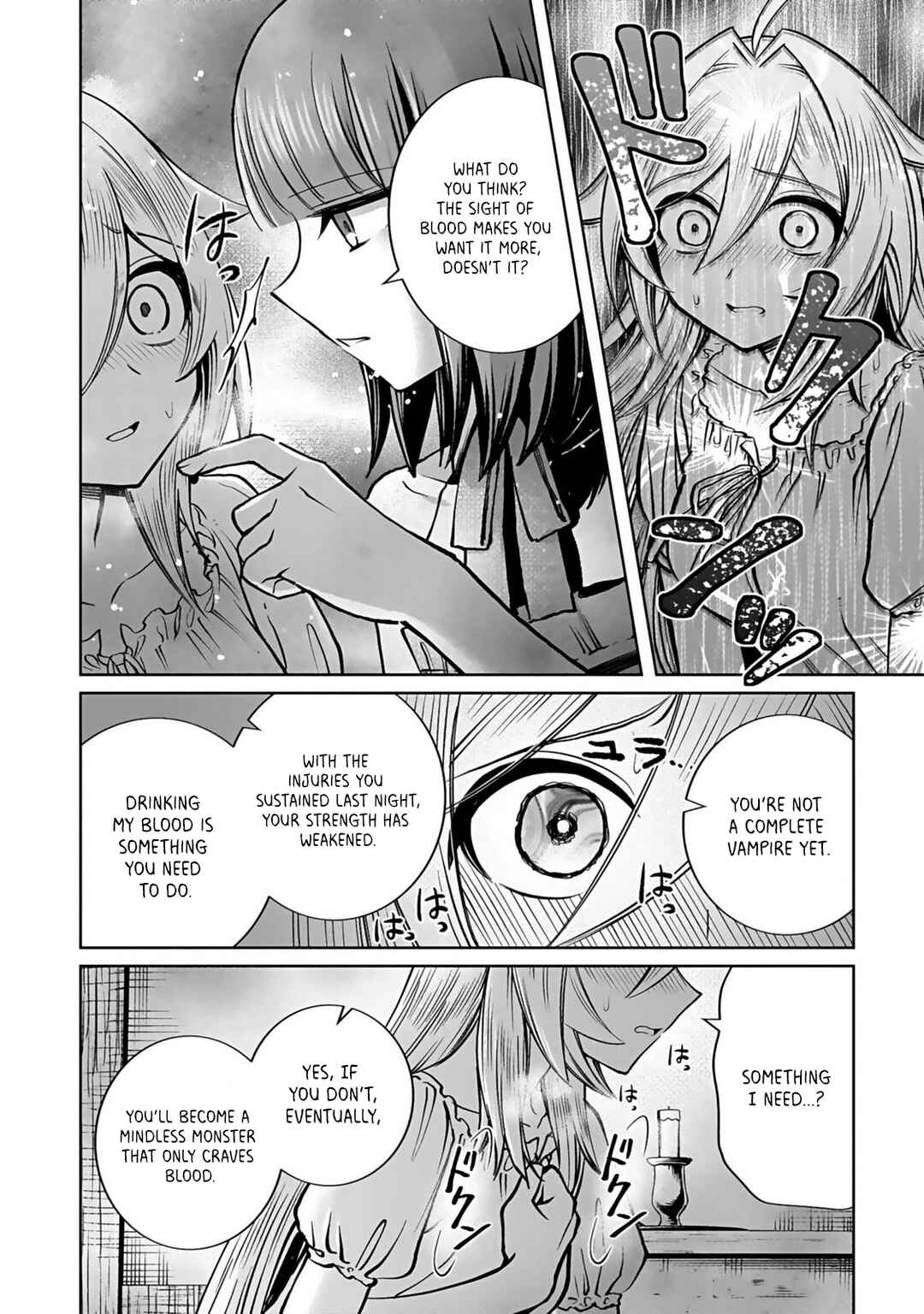Page 8 Chapter 4 Eiyuu ni Akogareta Shoujo wa Kyuuketsuki ni Ochitemo Eiyuu wo Mezasu