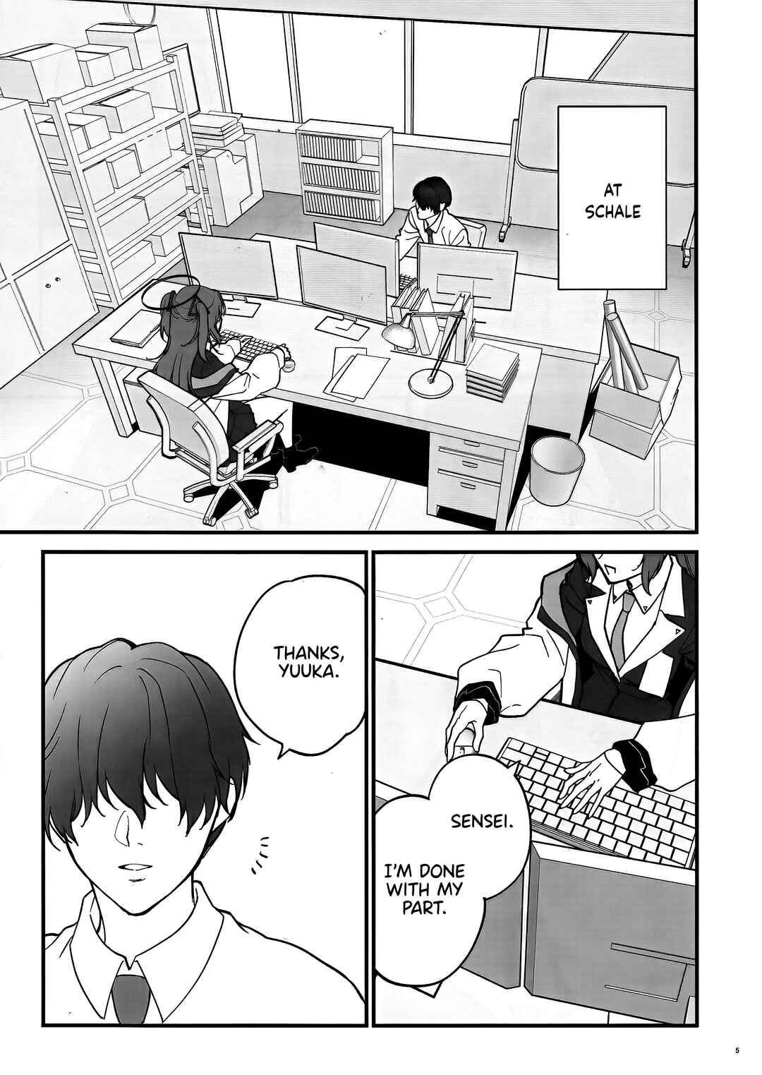 Page 4 Chapter Unknown_1f17 Blue Archive - Oshioki no Jikan (Doujinshi)