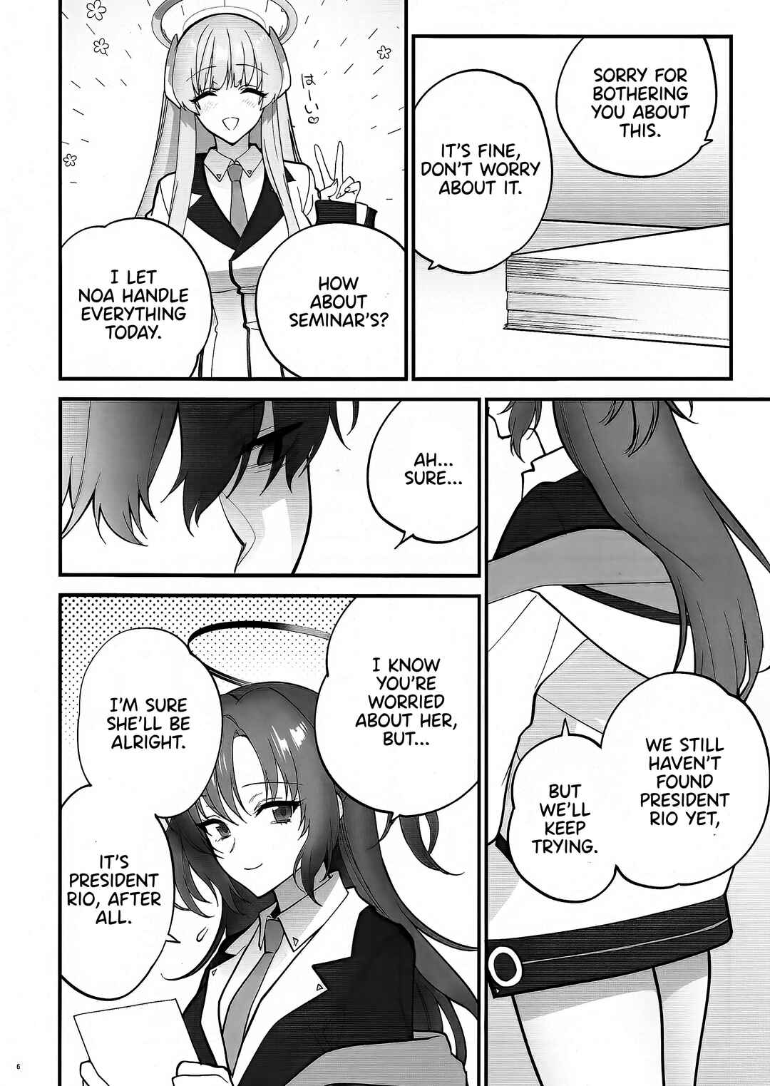 Page 5 Chapter Unknown_1f17 Blue Archive - Oshioki no Jikan (Doujinshi)