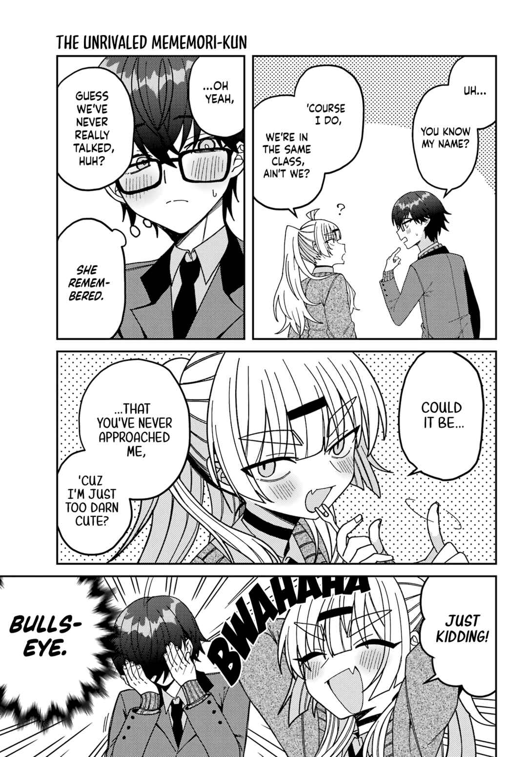 Page 7 Chapter 13.5 The Unrivaled Mememori-kun