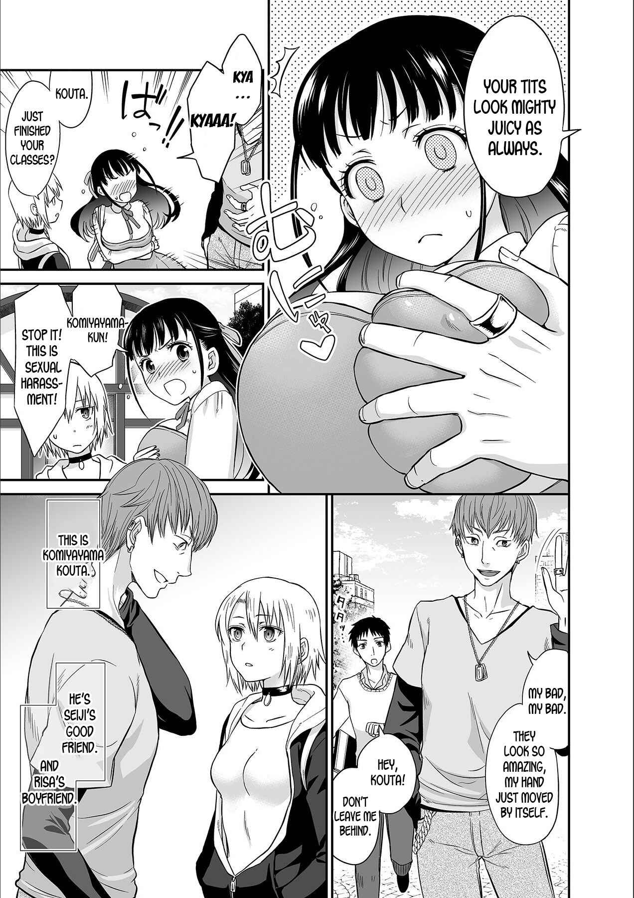 Page 7 Chapter 1 Kare to no Sex ja Ikenai kara... Atashi no Koko ni Irete Hoshii no...