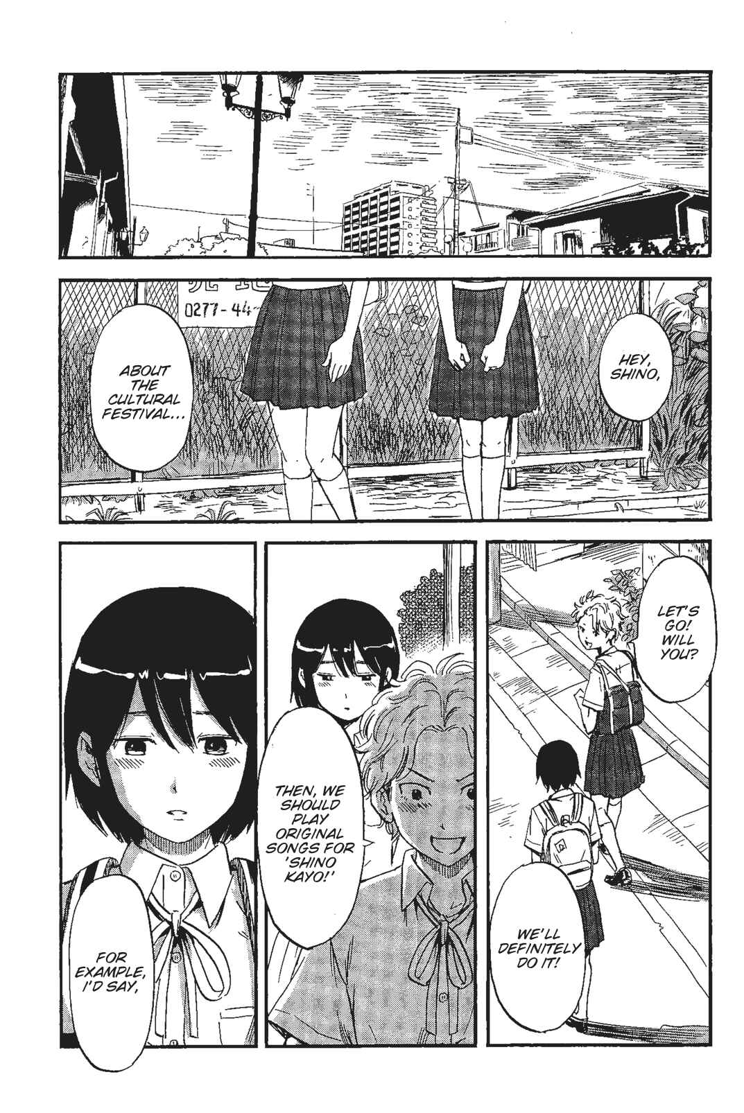 Page 11 Chapter 7 Shino-chan Cant Say Her Name