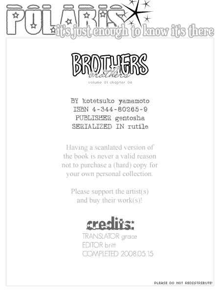 Page 31 Chapter 4 Brothers