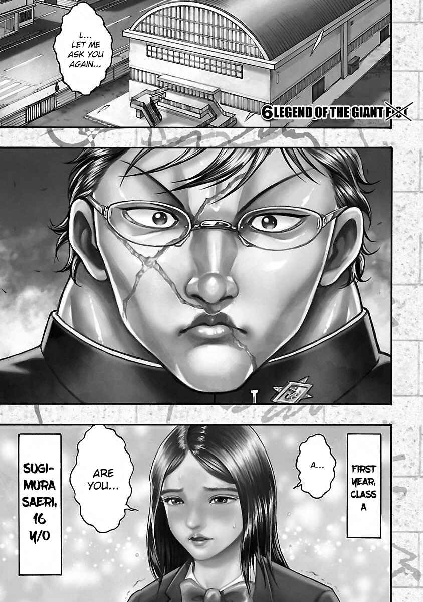 Page 1 Chapter 6 Baki Gaiden: Kizudzura