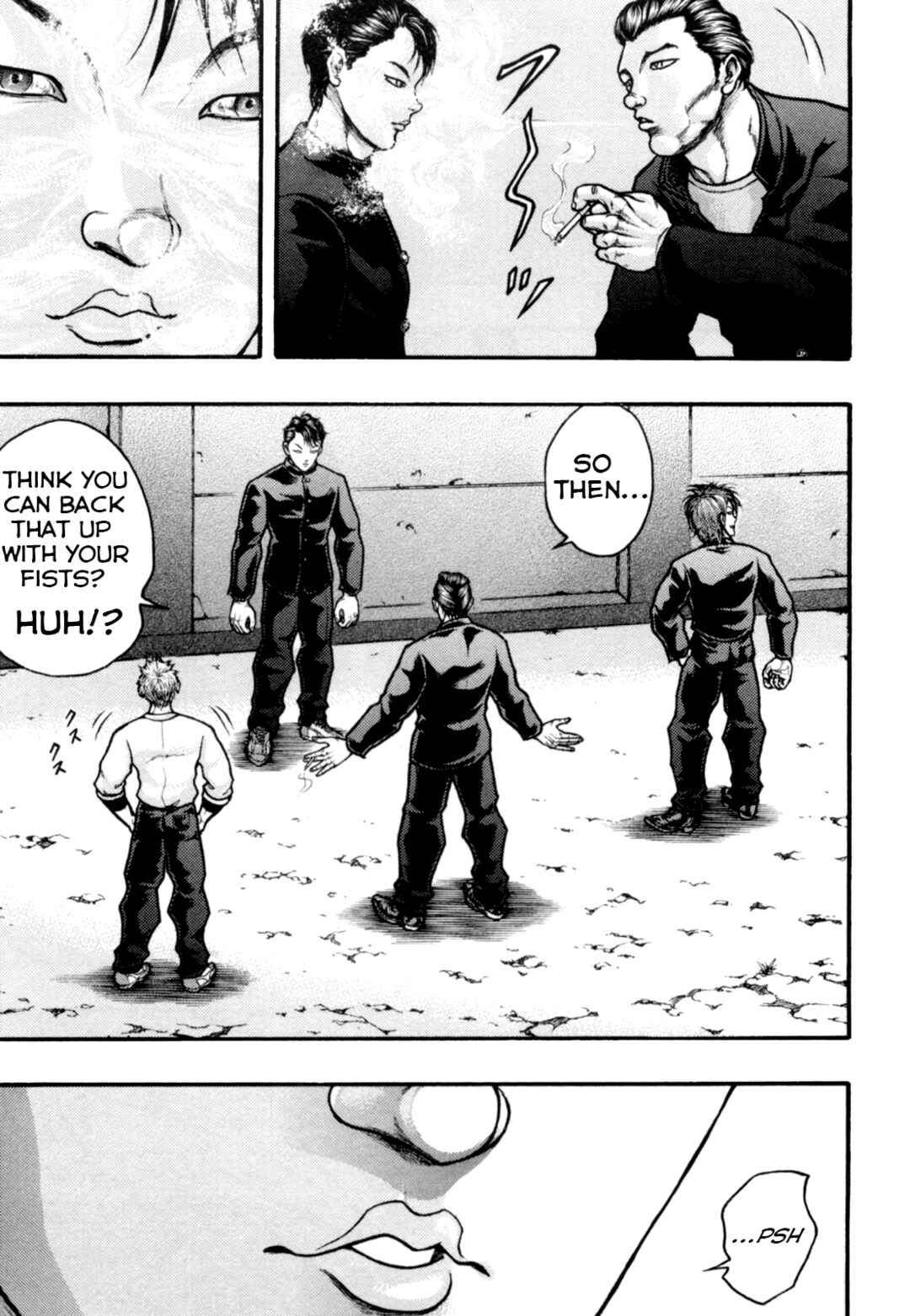Page 3 Chapter 2 Baki Gaiden: Kizudzura