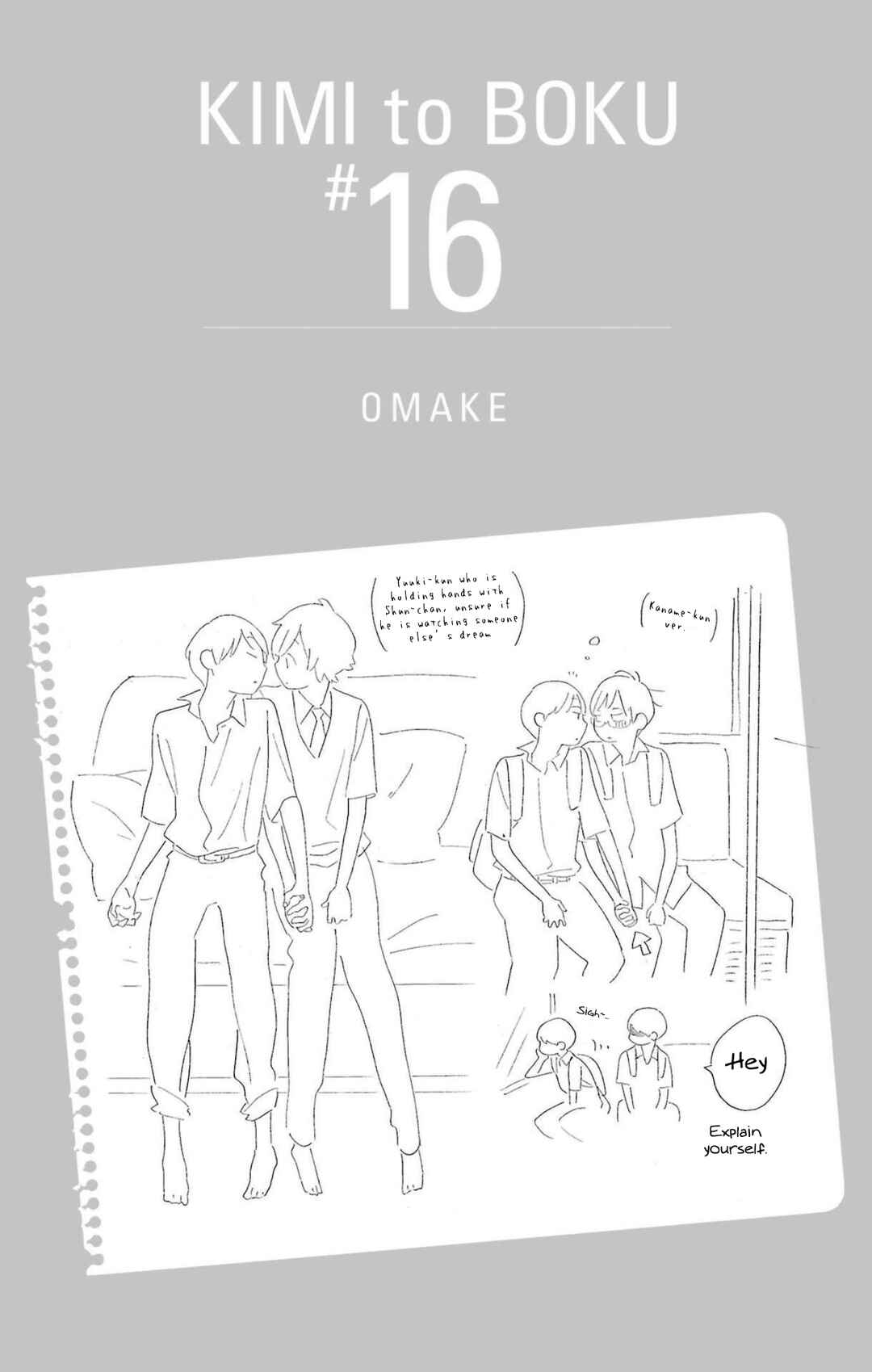 Page 1 Chapter 80.2 Kimi to Boku.