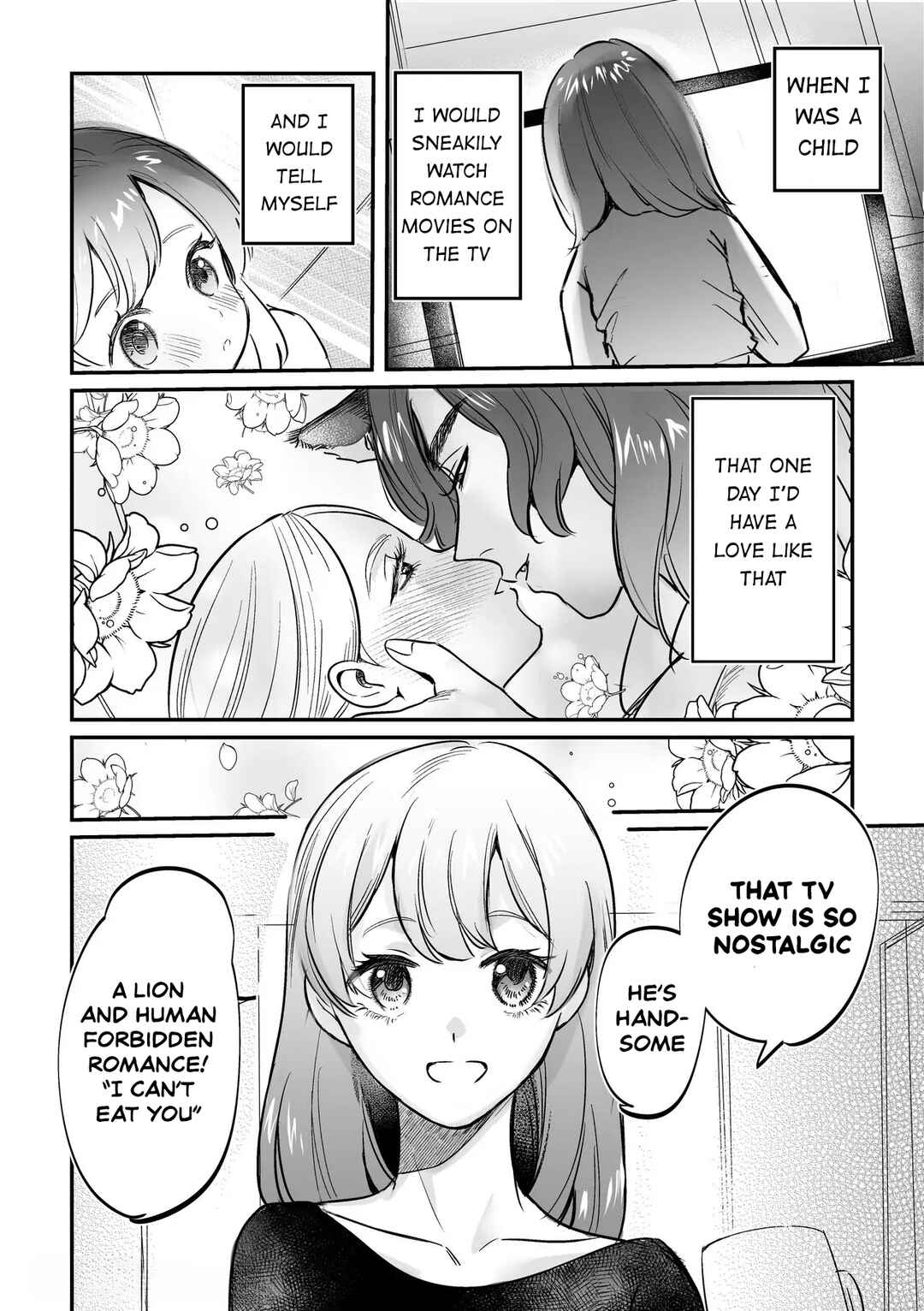 Page 1 Chapter Unknown_6552 Ookami-kun no Shuuchaku Ai Kara Nigerarenai! ~Osananajimi no Juujin to Hatsujou Koubi~