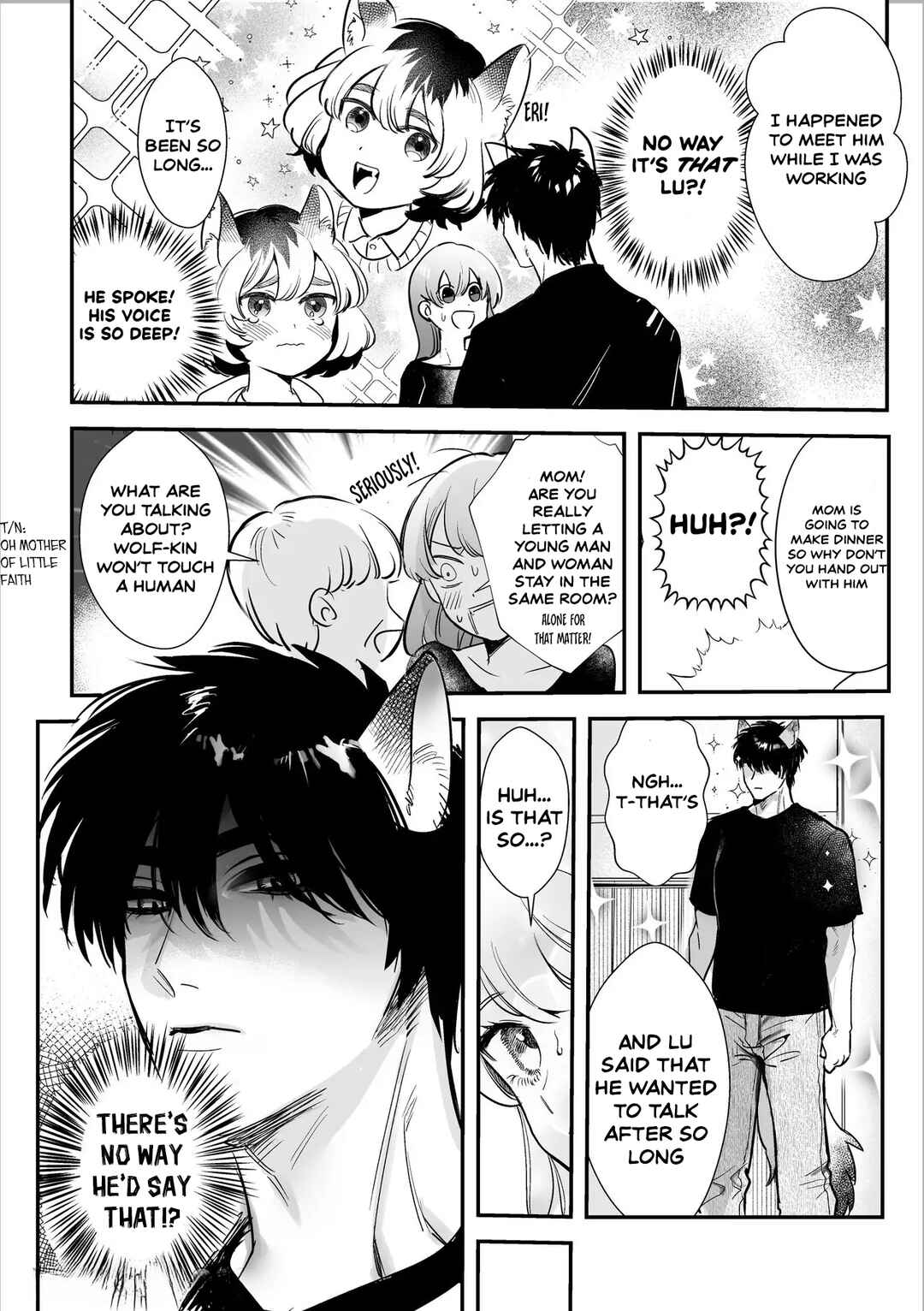 Page 11 Chapter Unknown_6552 Ookami-kun no Shuuchaku Ai Kara Nigerarenai! ~Osananajimi no Juujin to Hatsujou Koubi~