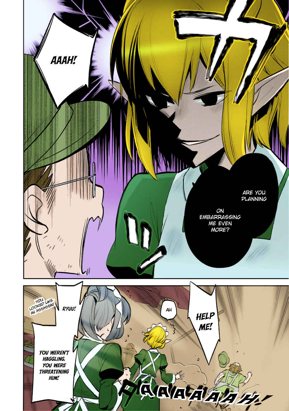 Page 34 Chapter 12 (Fan Colored) DanMachi - Familia Chronicle: Episode Ryuu