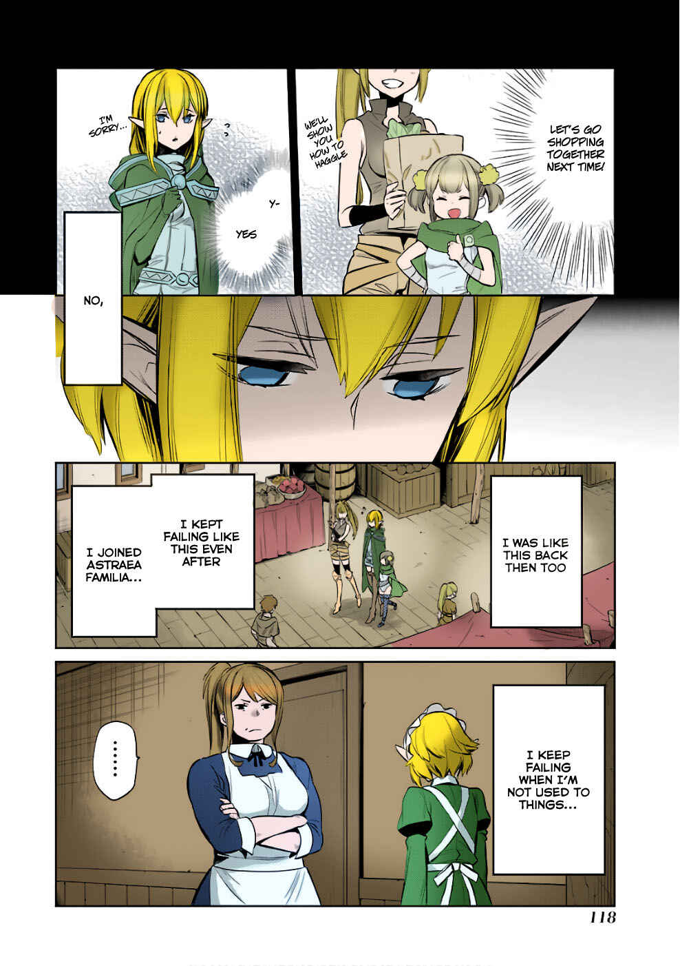 Page 40 Chapter 12 (Fan Colored) DanMachi - Familia Chronicle: Episode Ryuu